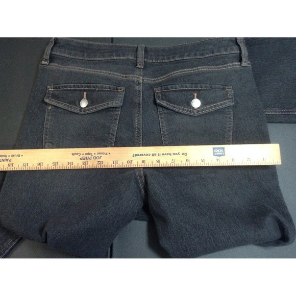 NWT No Boundaries Black Bootcut Mid-Rise Jeans Size 10 With Tags - Picture 14 of 15